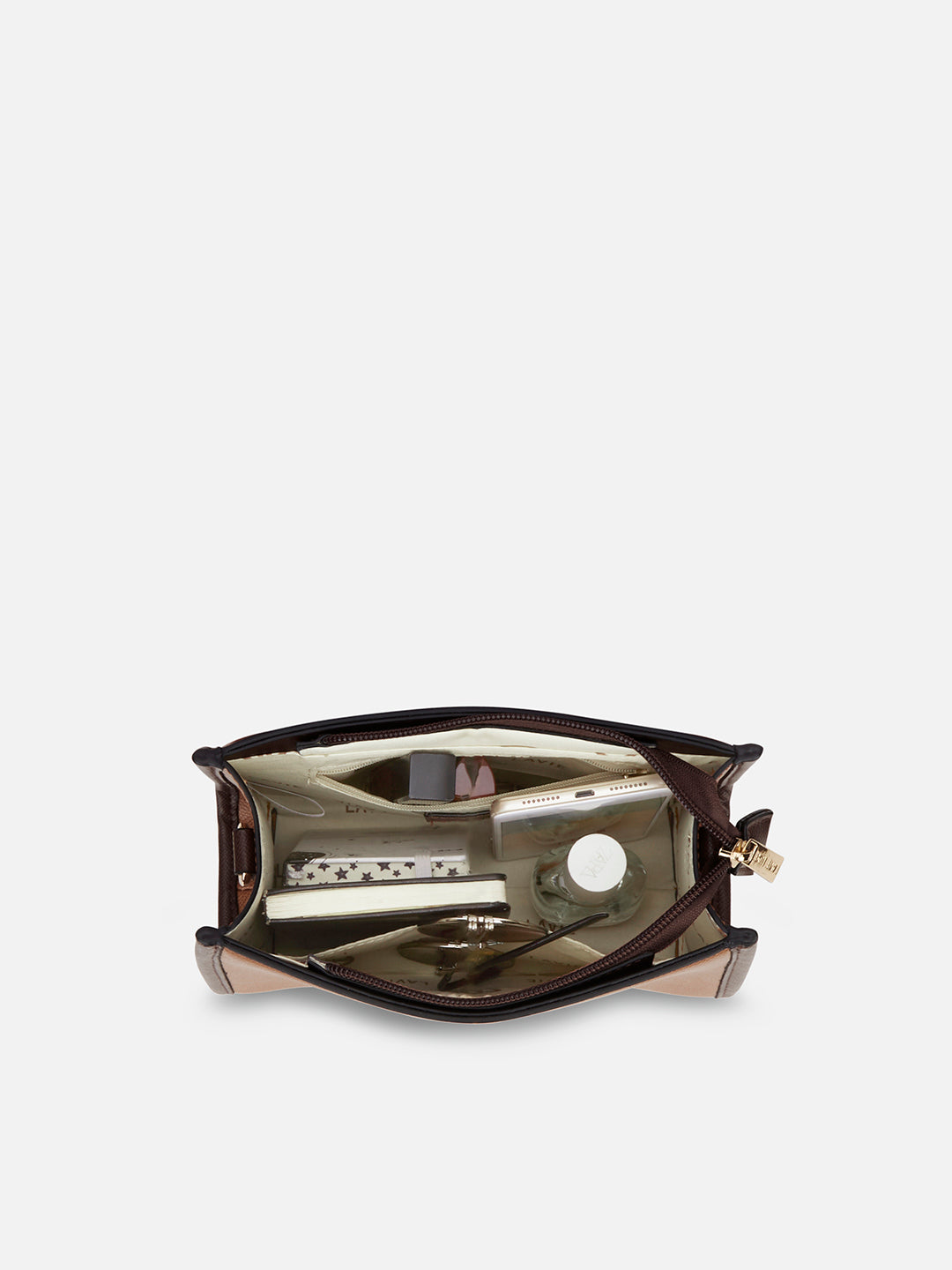 Duo Ipsy Medium Satchel Bag Tan