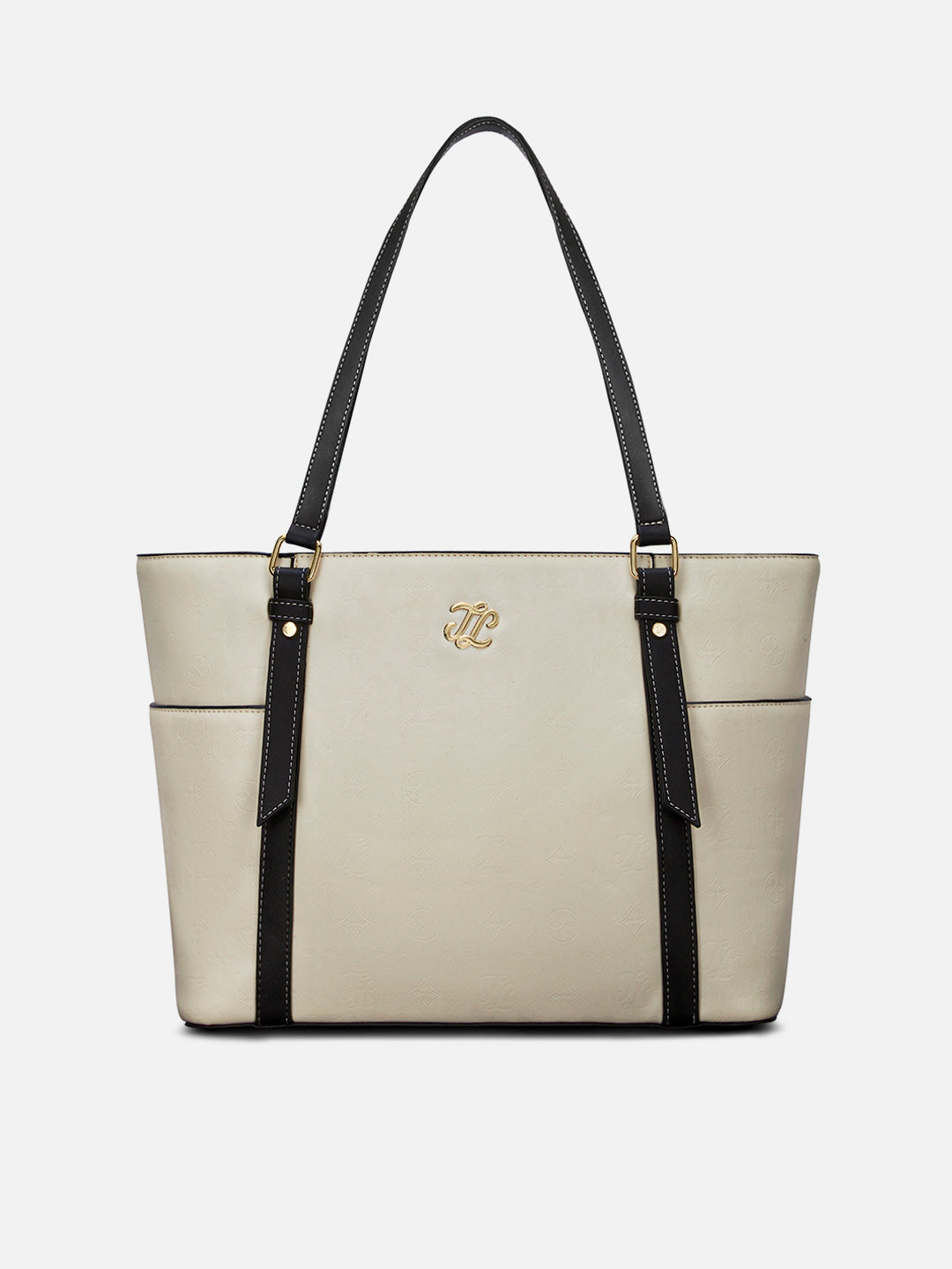 Harisburg Colourblock Tote Bag White