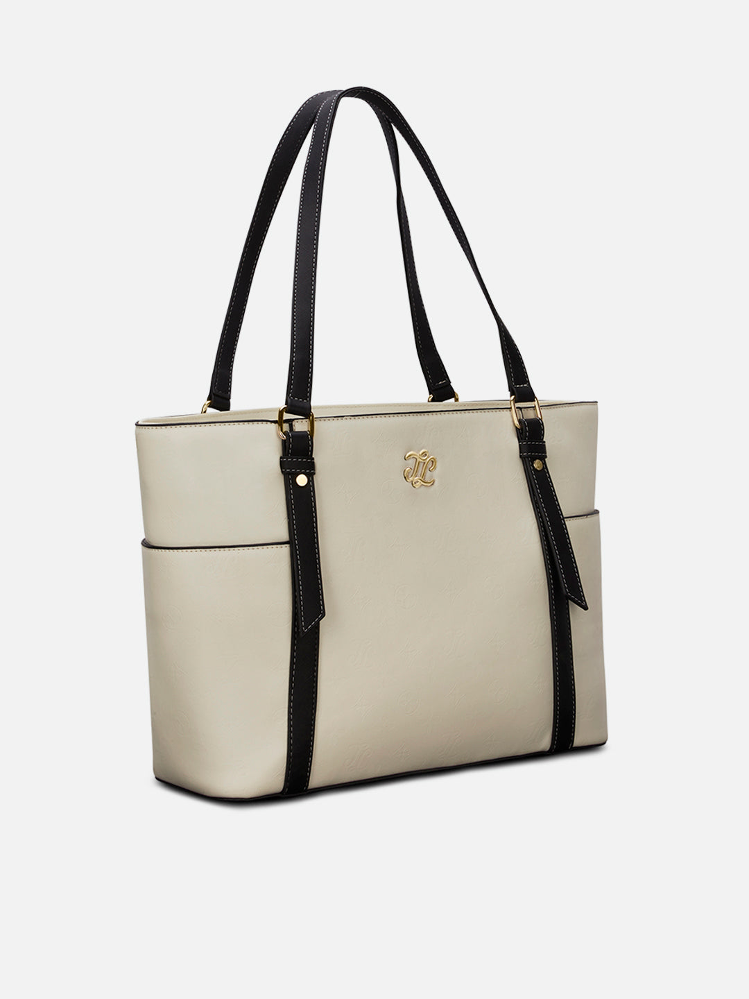 Harisburg Colourblock Tote Bag White