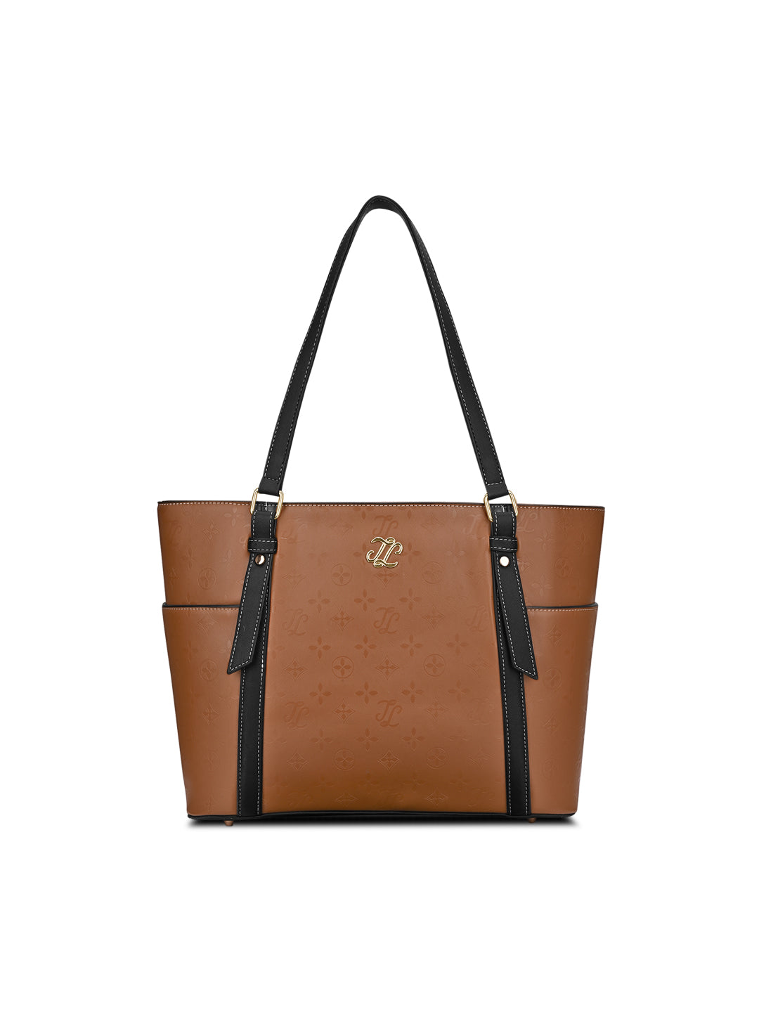 Harisburg Colourblock Tote Bag Tan