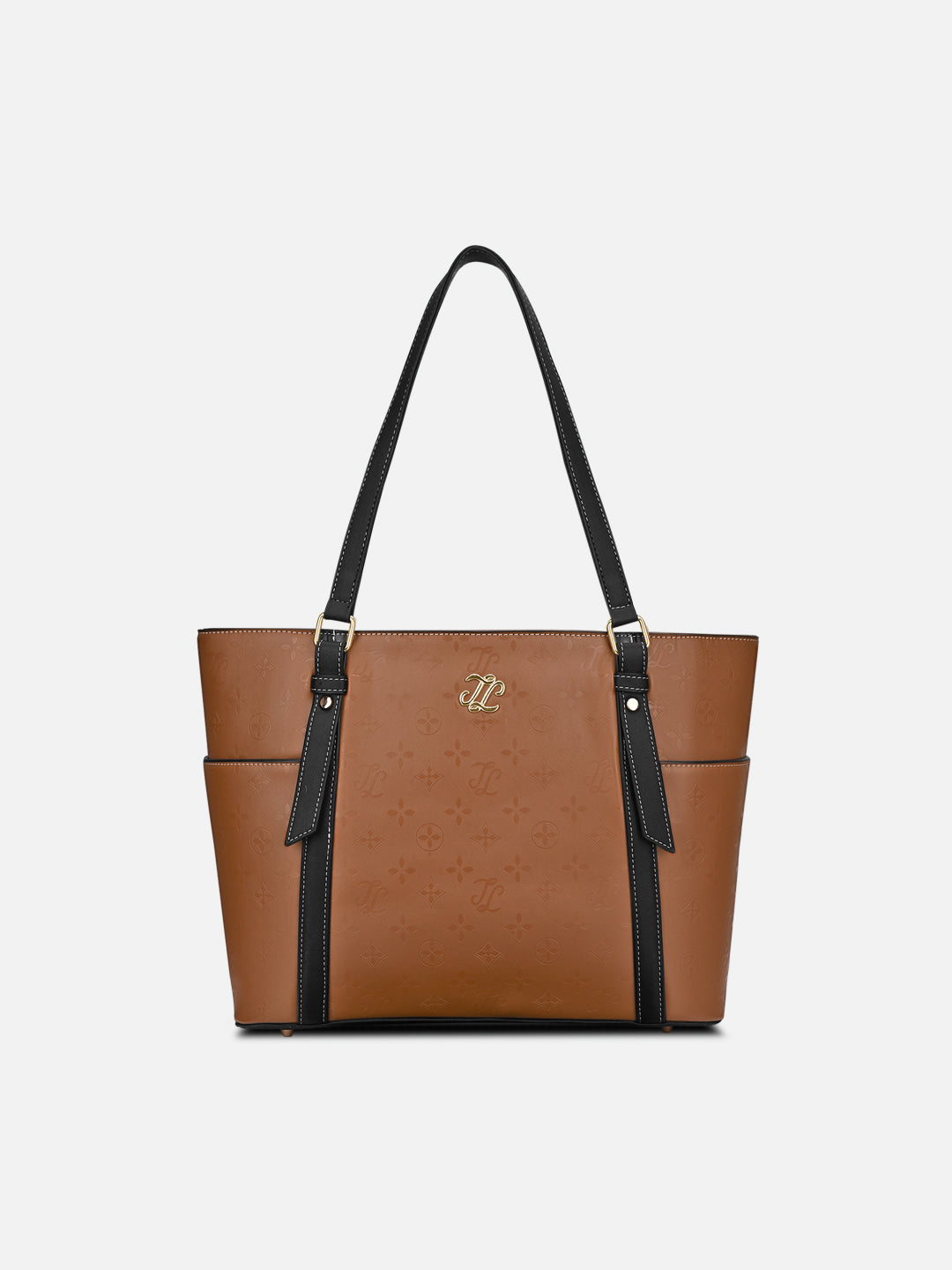 Harisburg Colourblock Tote Bag Tan