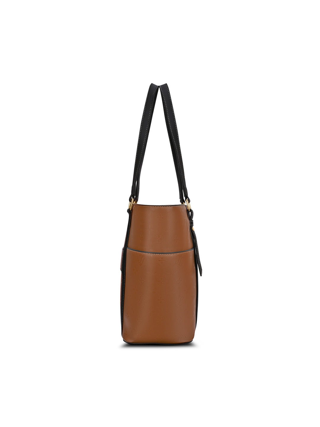 Harisburg Colourblock Tote Bag Tan