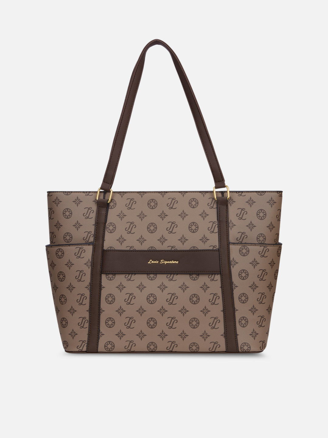 Knoxville Monogram Tote Bag Coffee
