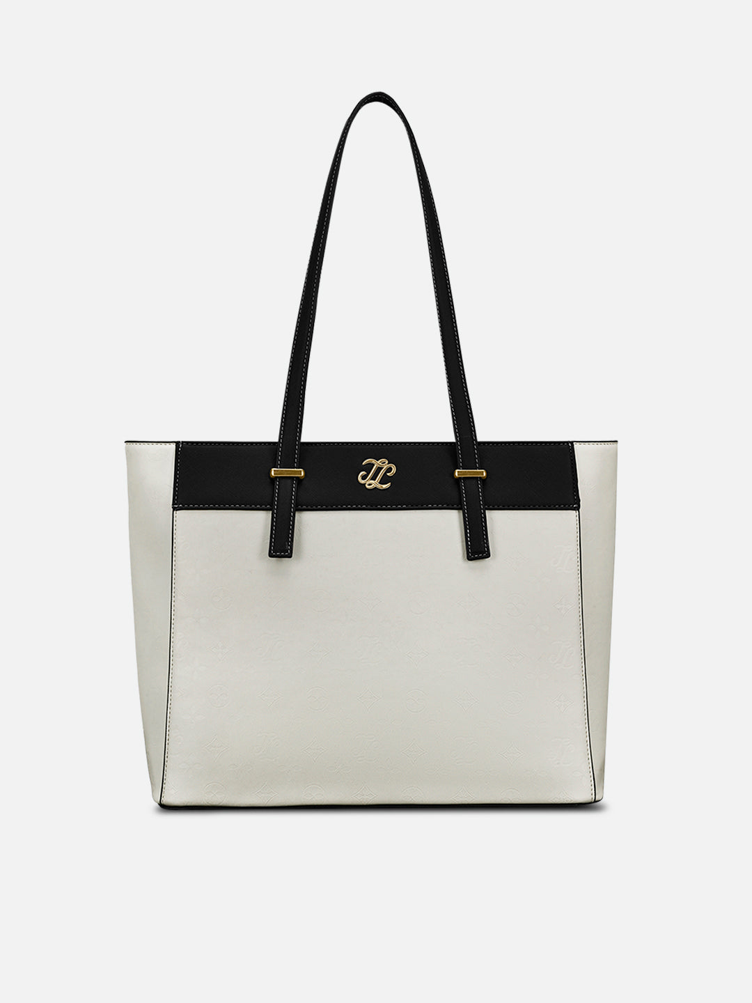 Maryland Colourblock Tote Bag White