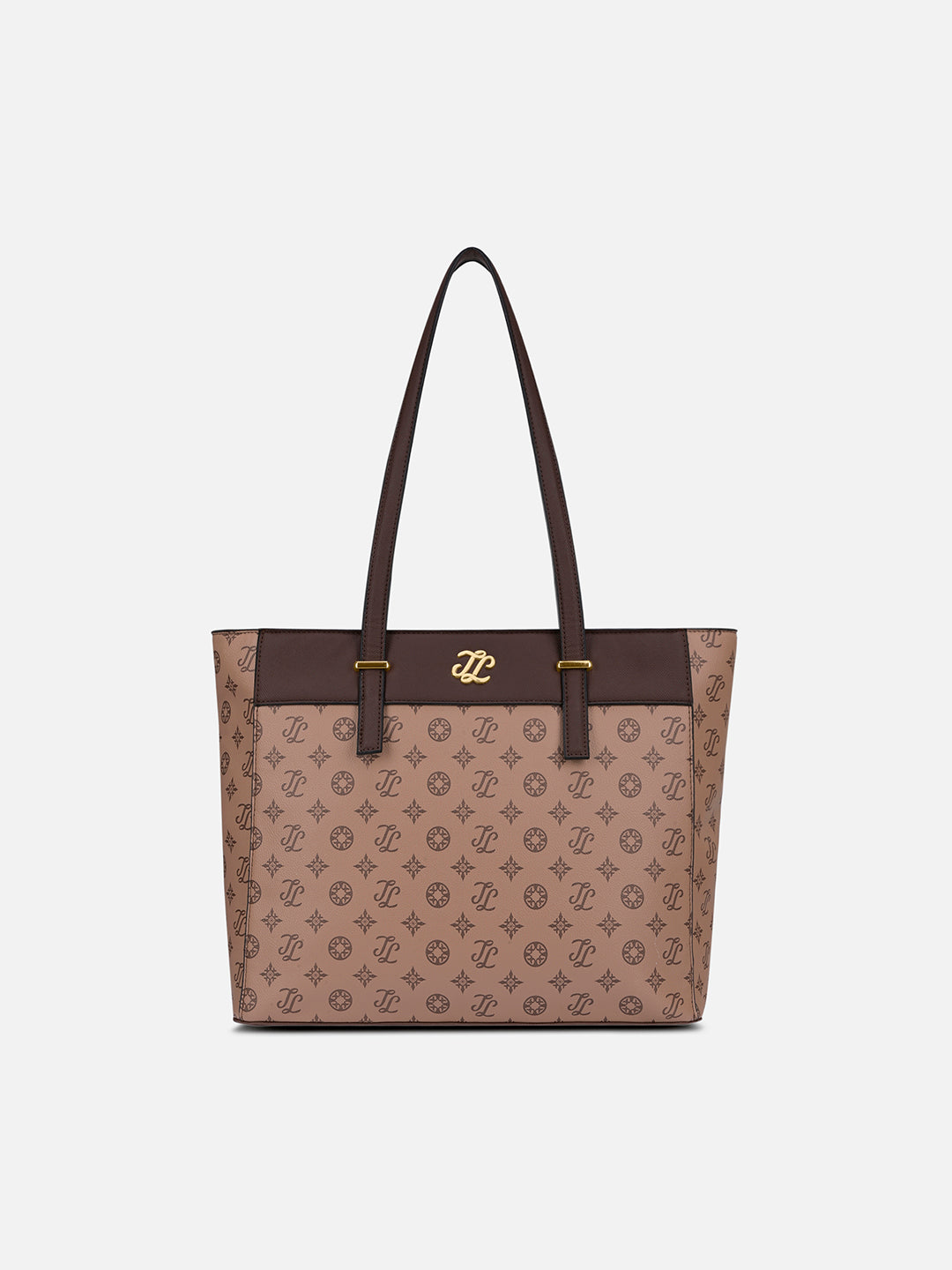 Knoxville Monogram Tote Bag Beige