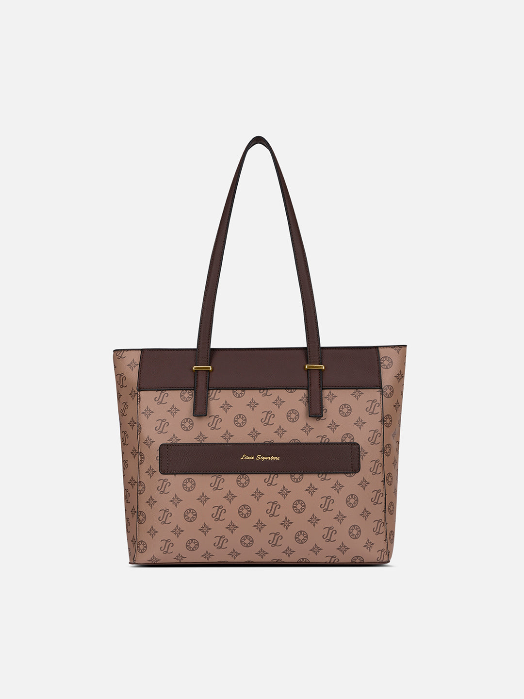 Knoxville Monogram Tote Bag Beige