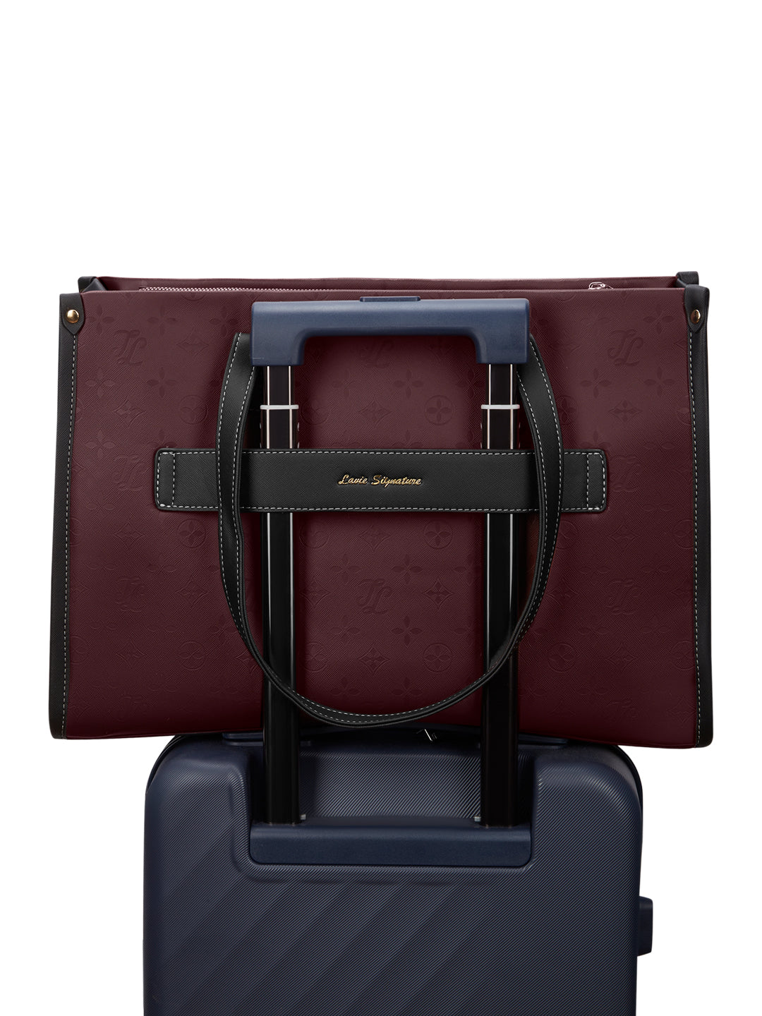 Kentucky Colourblock Tote Bag Maroon