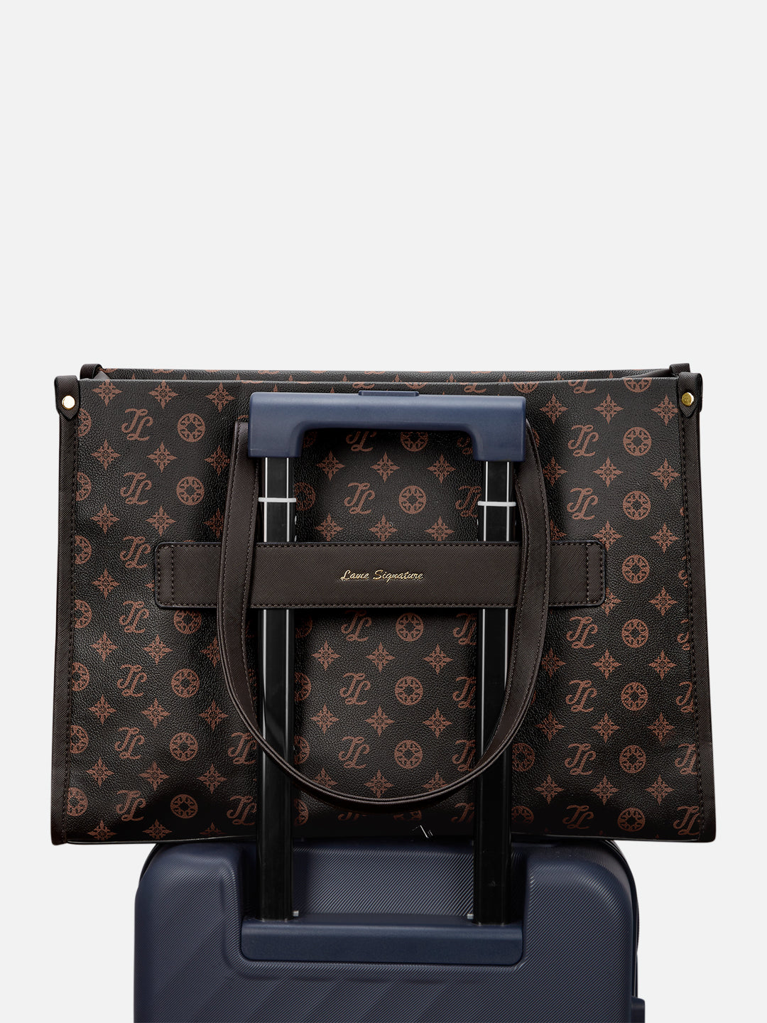 Pittsburg Monogram Tote Bag Coffee