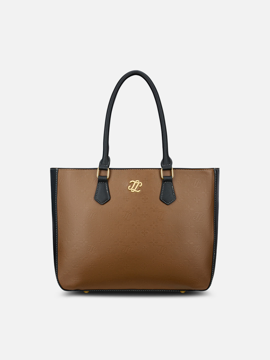 Pittsburg Colourblock Tote Bag Tan