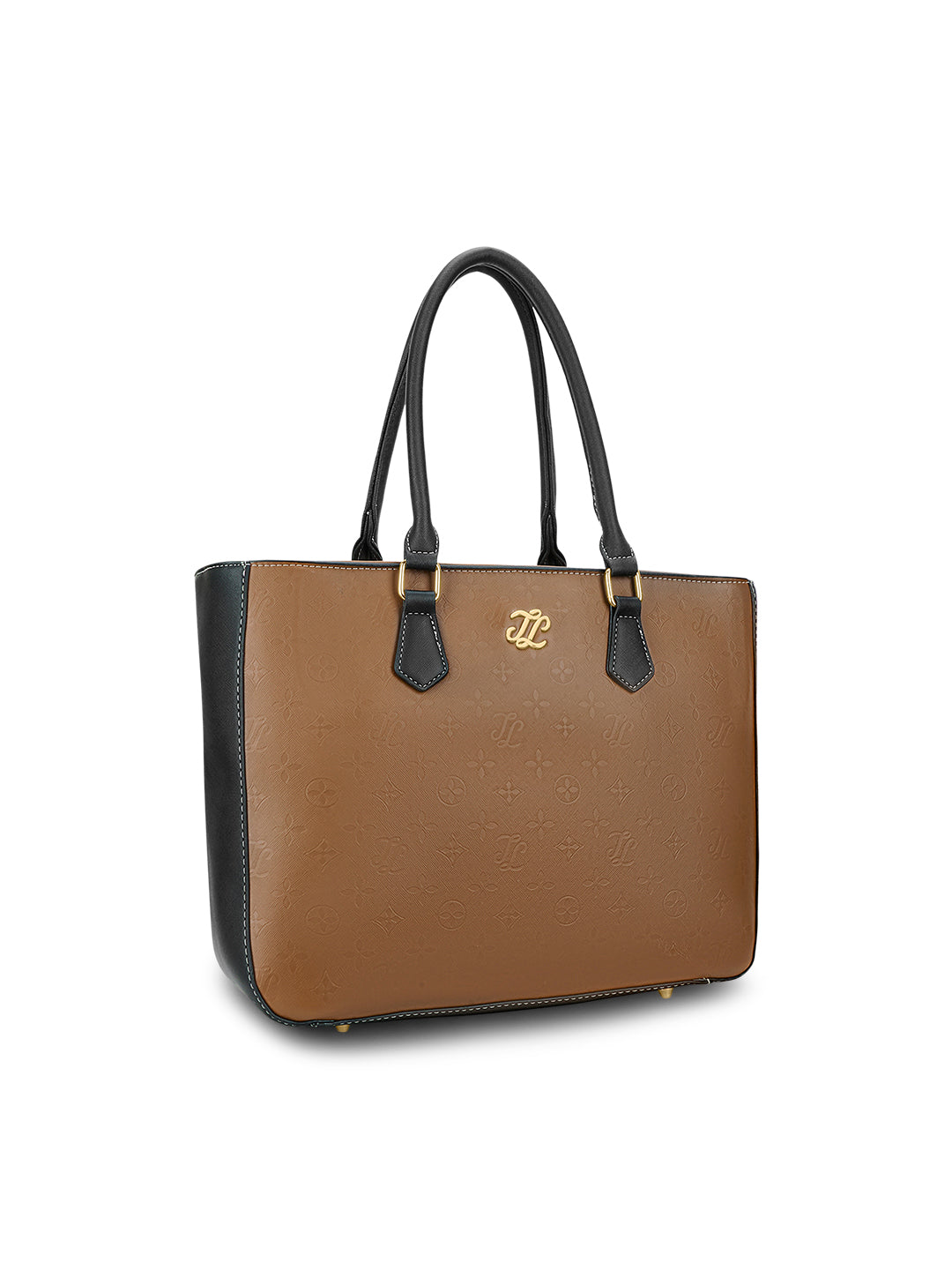 Pittsburg Colourblock Tote Bag Tan