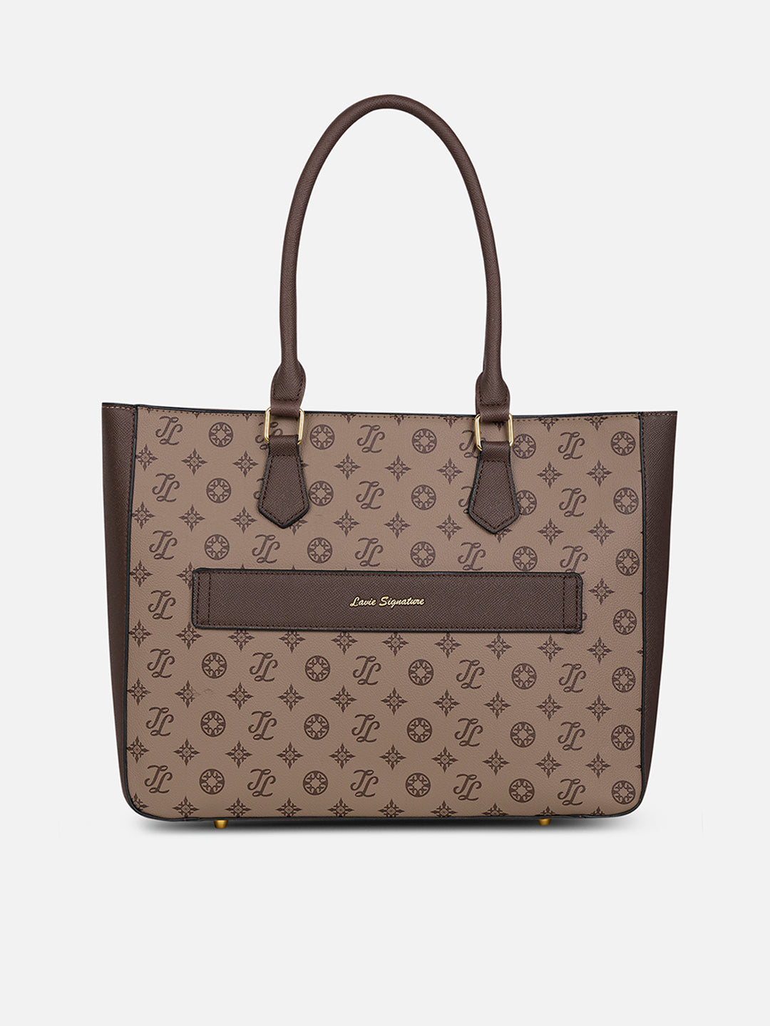 Pittsburg Monogram Tote Bag Coffee