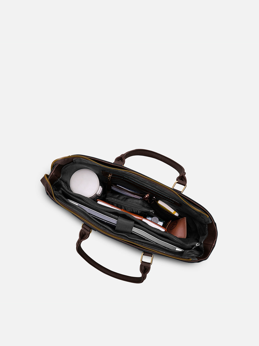 Pittsburg Monogram Tote Bag Choco