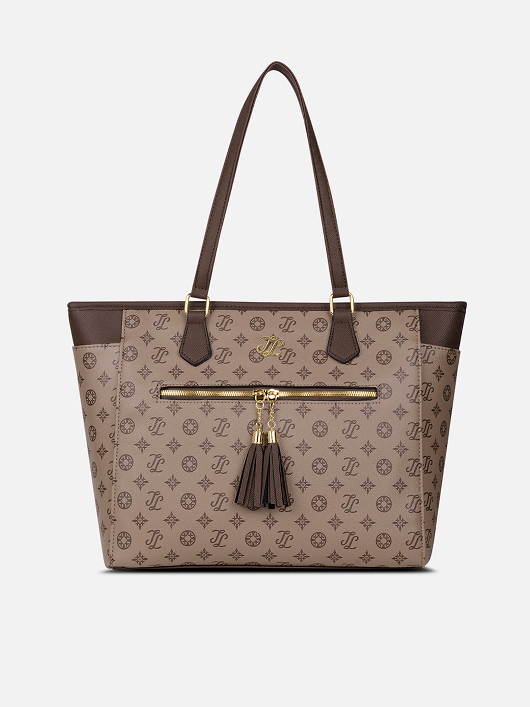Knoxville Monogram Tote Bag Coffee