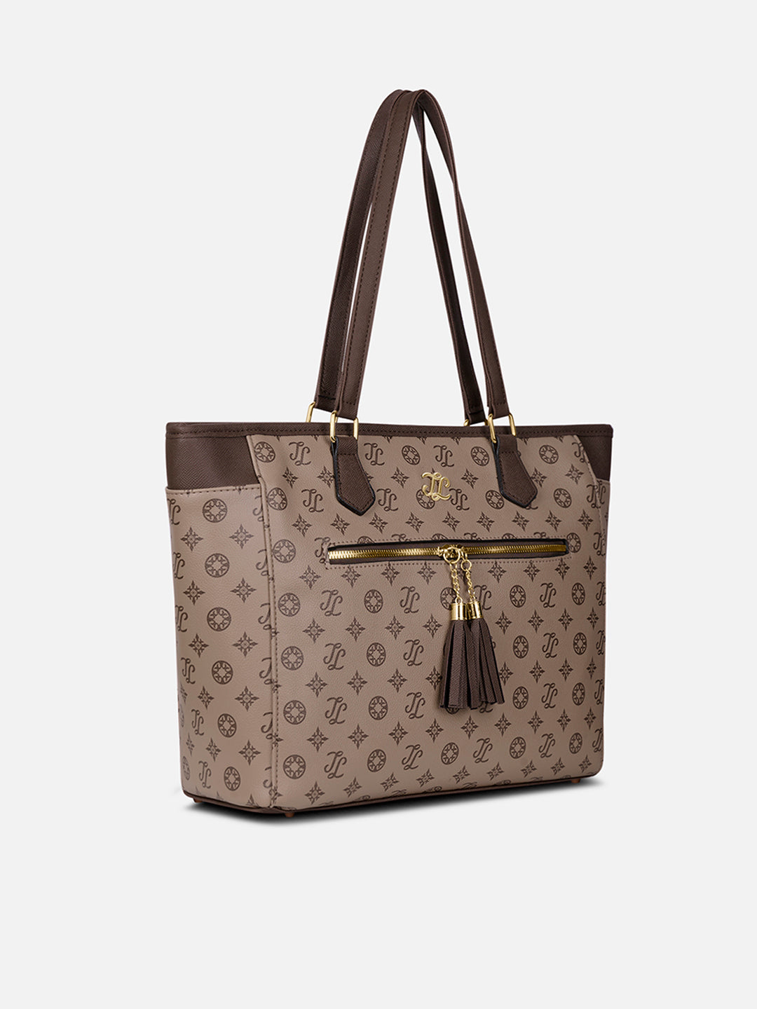 Knoxville Monogram Tote Bag Coffee