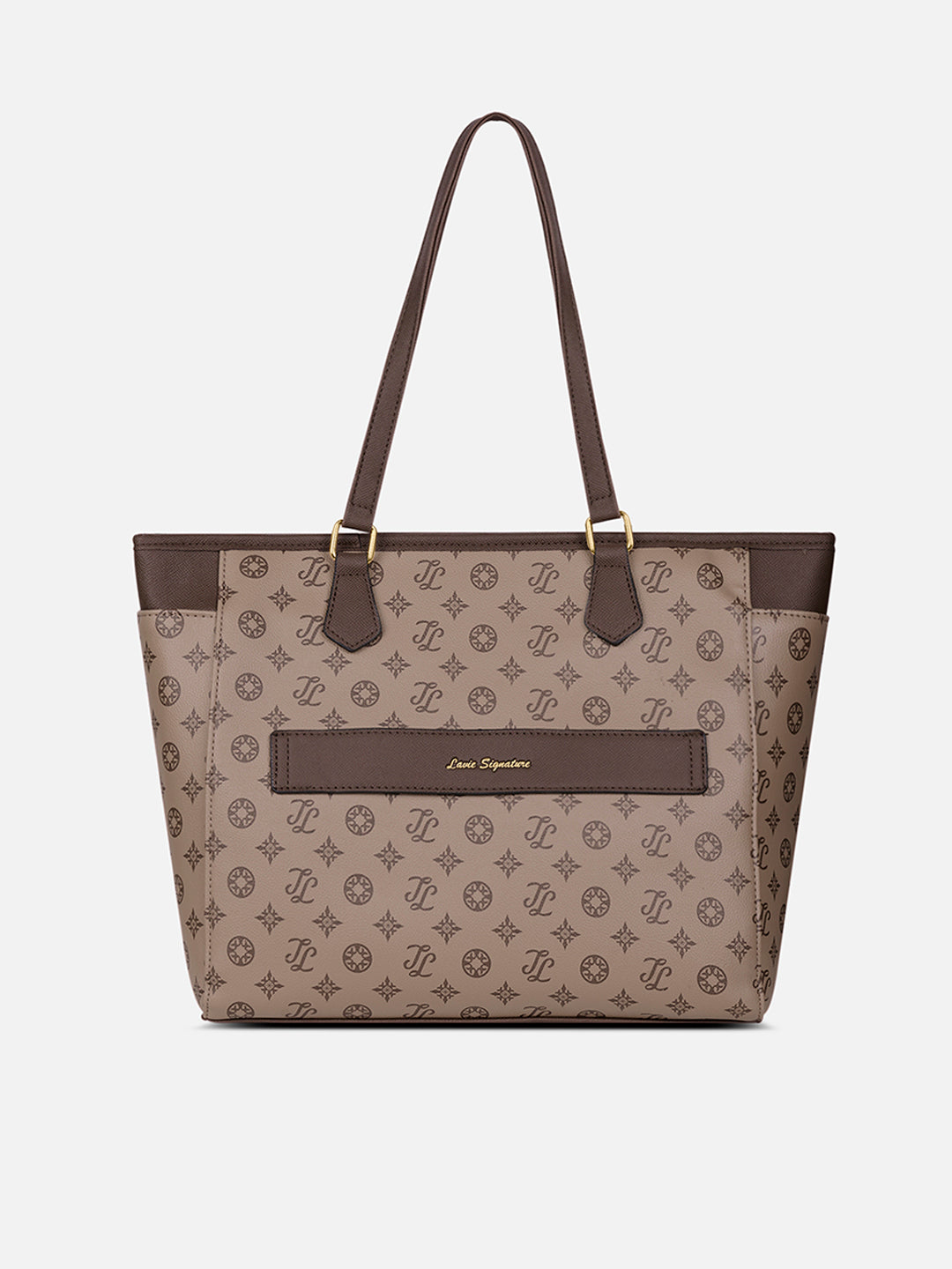Knoxville Monogram Tote Bag Coffee