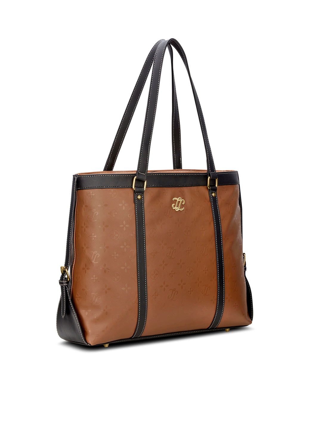 Sandiegoe Colourblock Tote Bag Tan