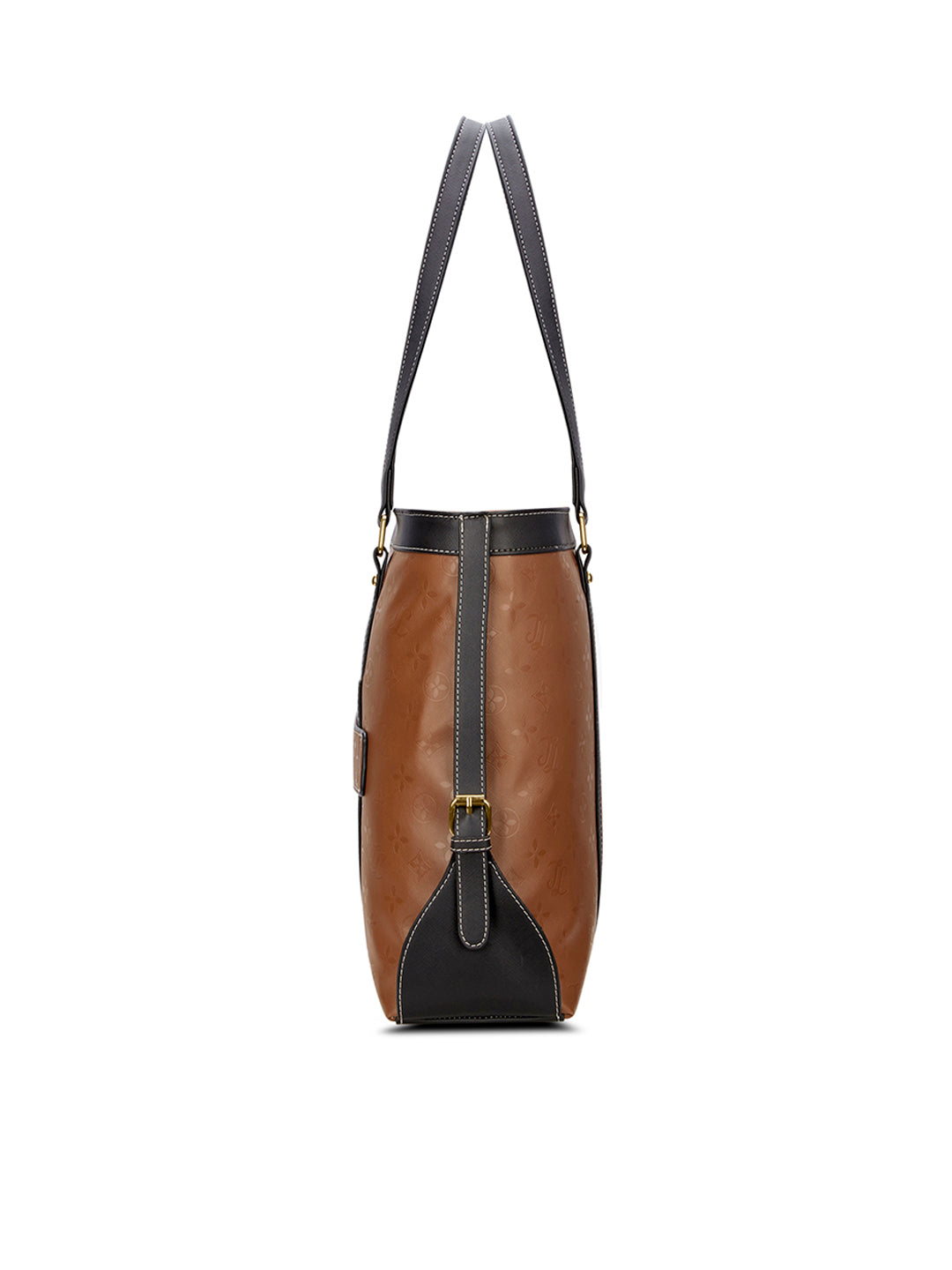 Sandiegoe Colourblock Tote Bag Tan