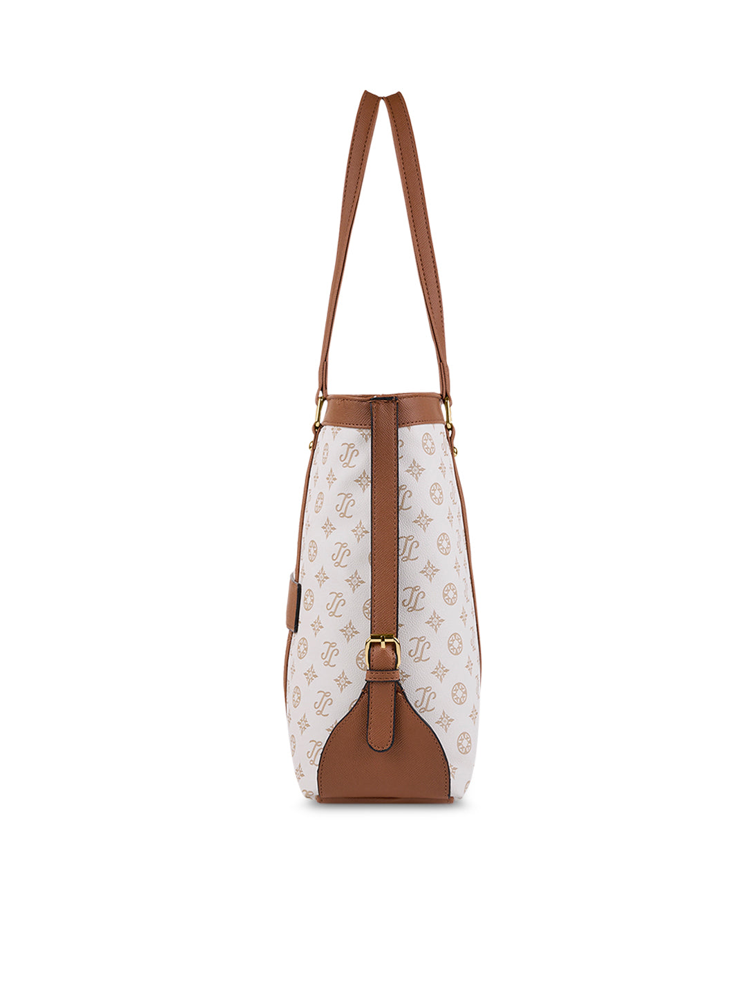 Sandiego Monogram Tote Bag Beige