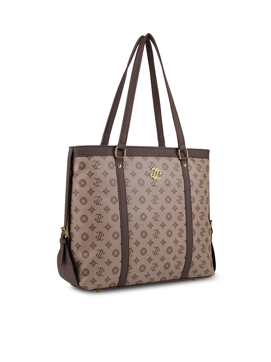 Sandiego Monogram Tote Bag Coffee