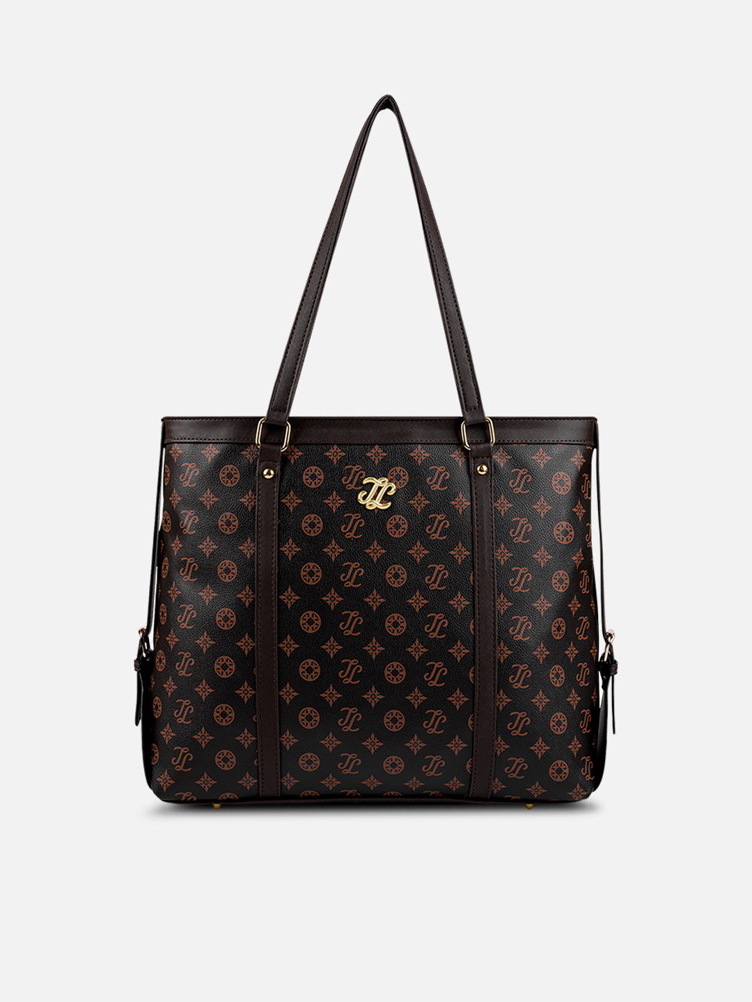 Sandiego Monogram Large Choco Laptop Handbag