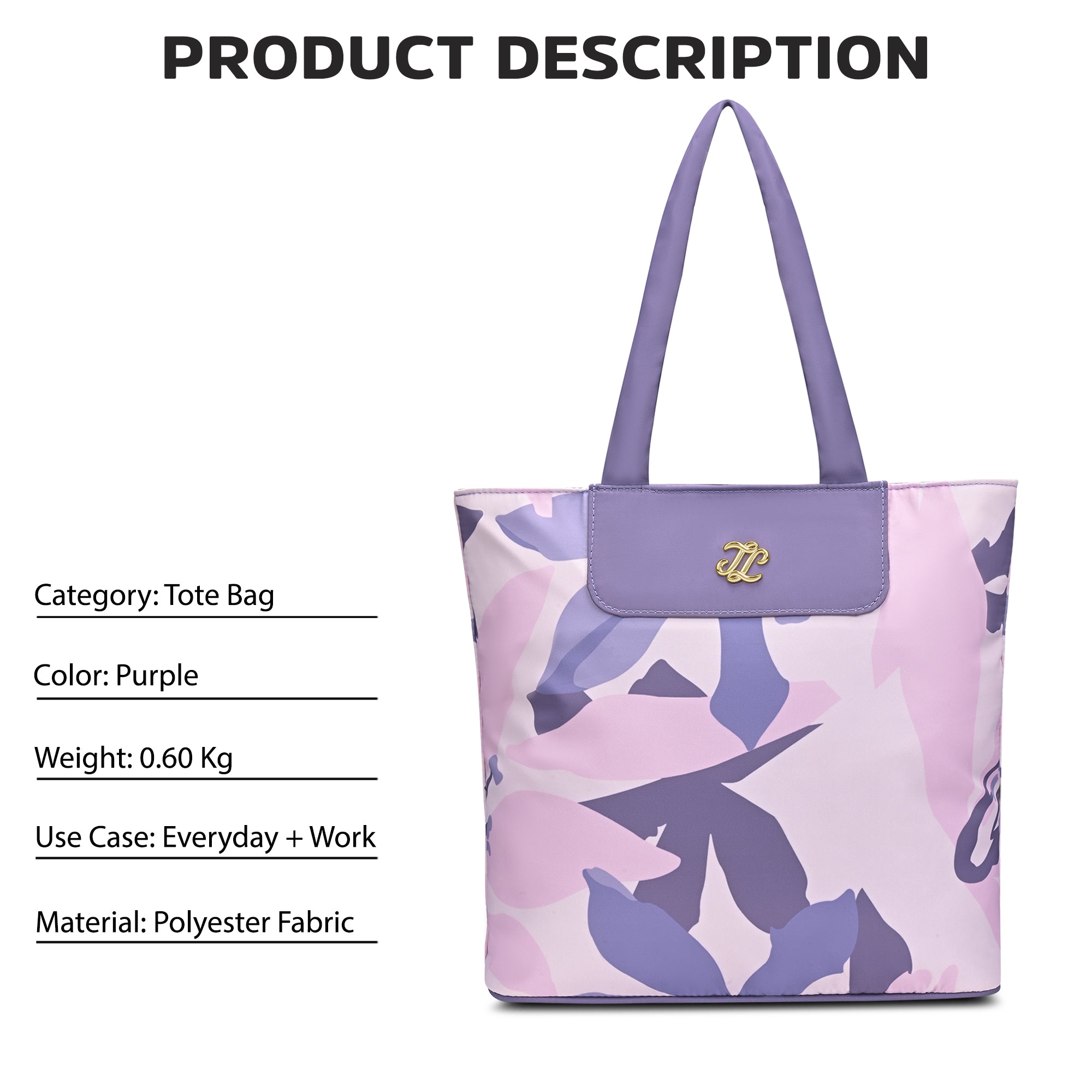 Capela Gila Tote Bag Purple