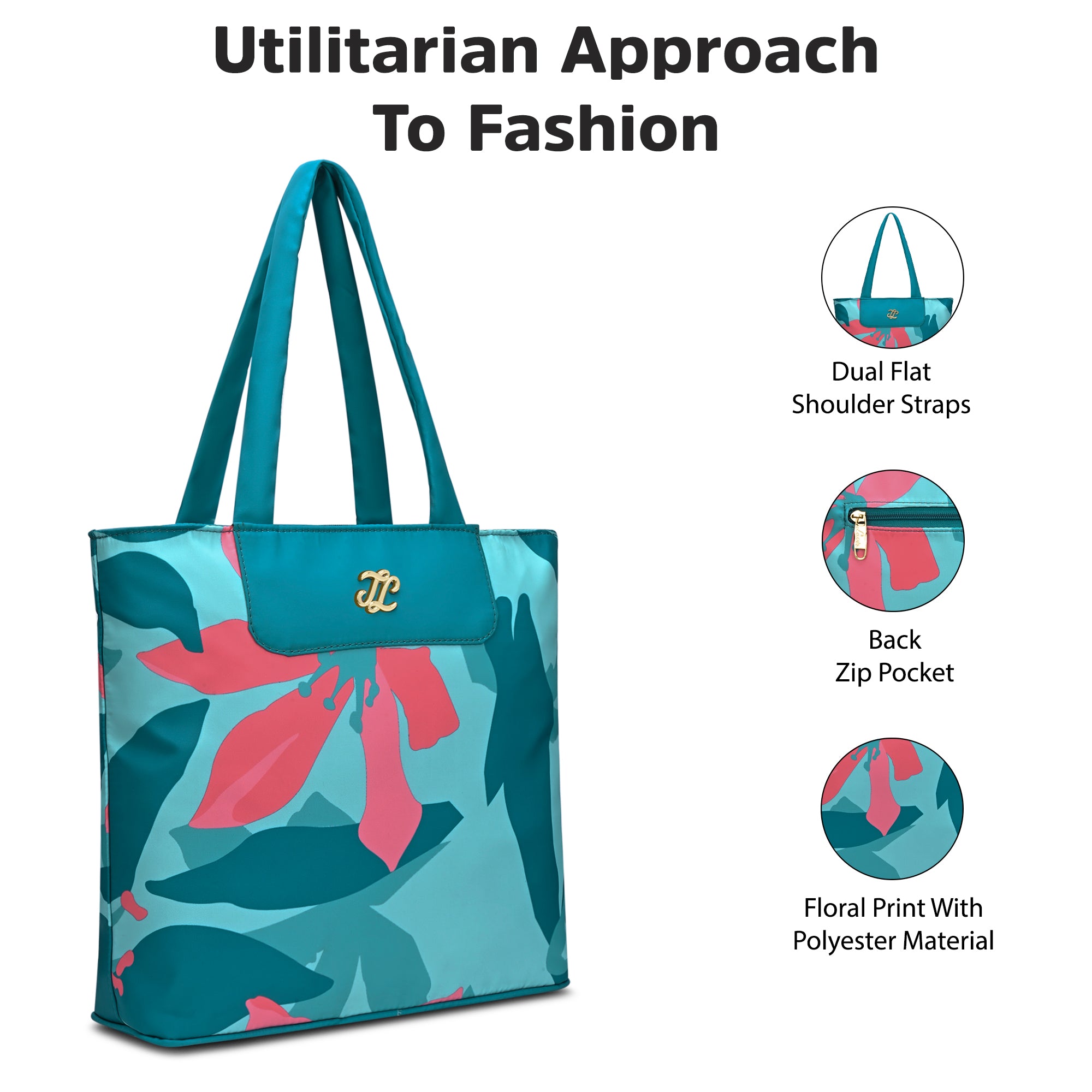 Capela Gila Tote Bag Teal