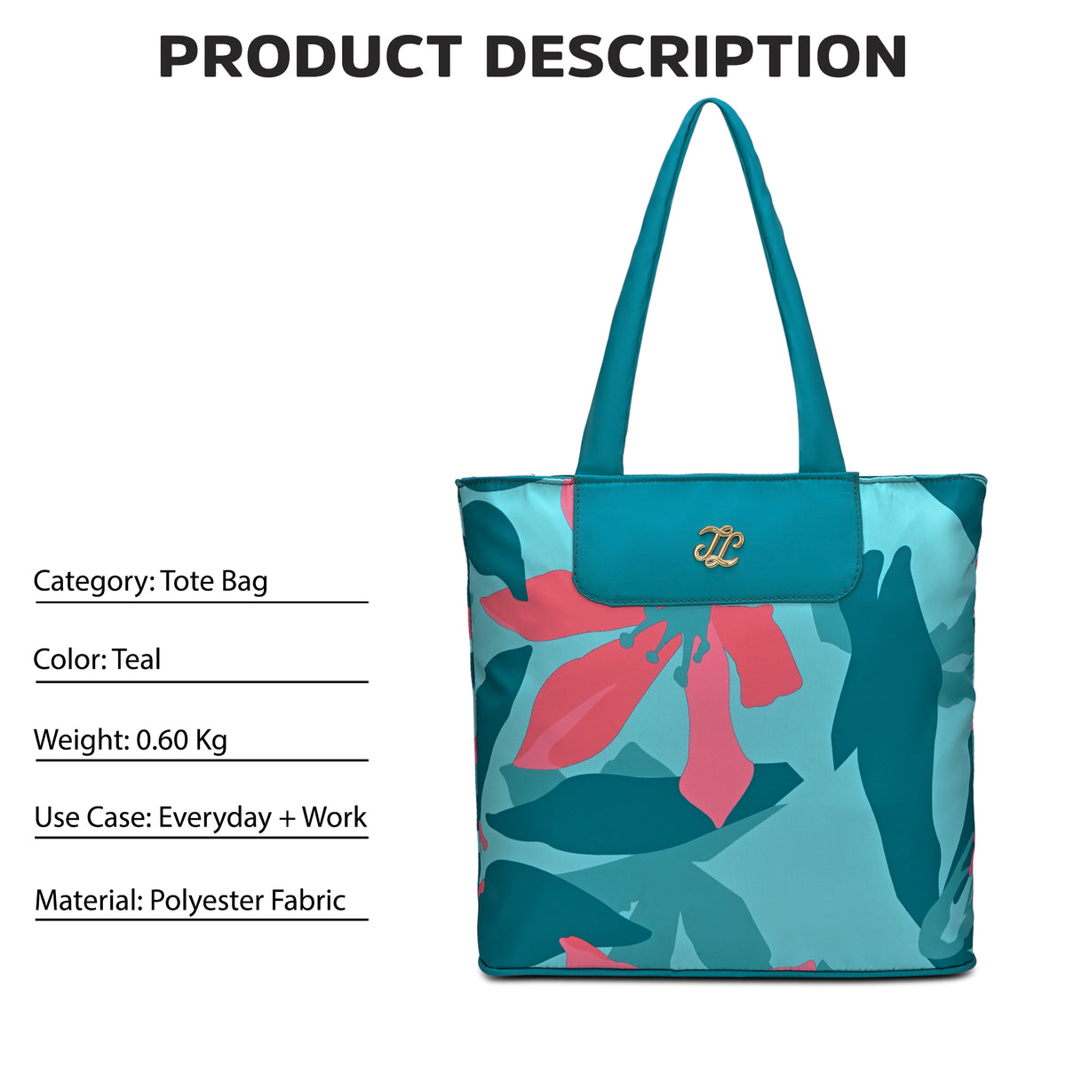 Capela Gila Tote Bag Teal