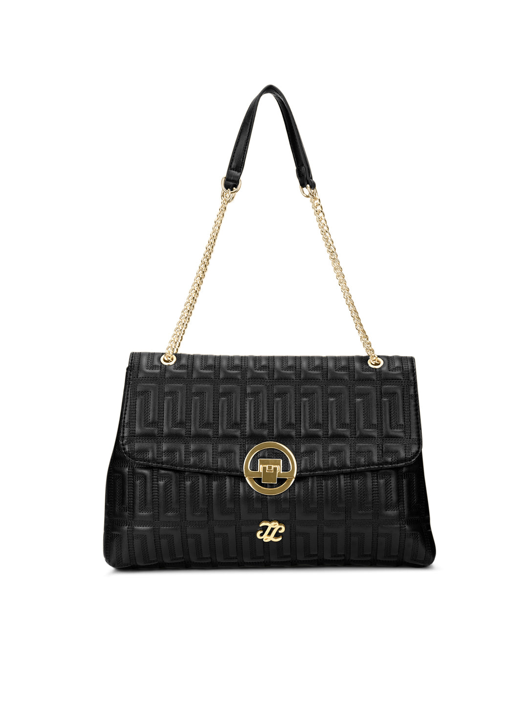 Quilt Bighorn Satchel Bag 'S Ladies Handbag Black