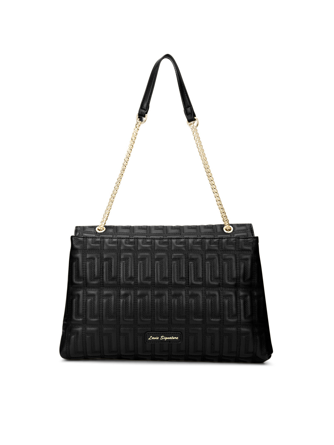Quilt Bighorn Satchel Bag 'S Ladies Handbag Black