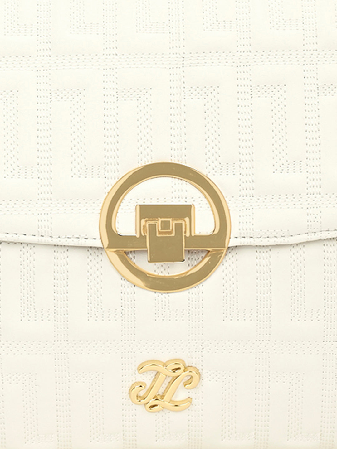 Quilt Bighorn Satchel Bag 'S Ladies Handbag Off White