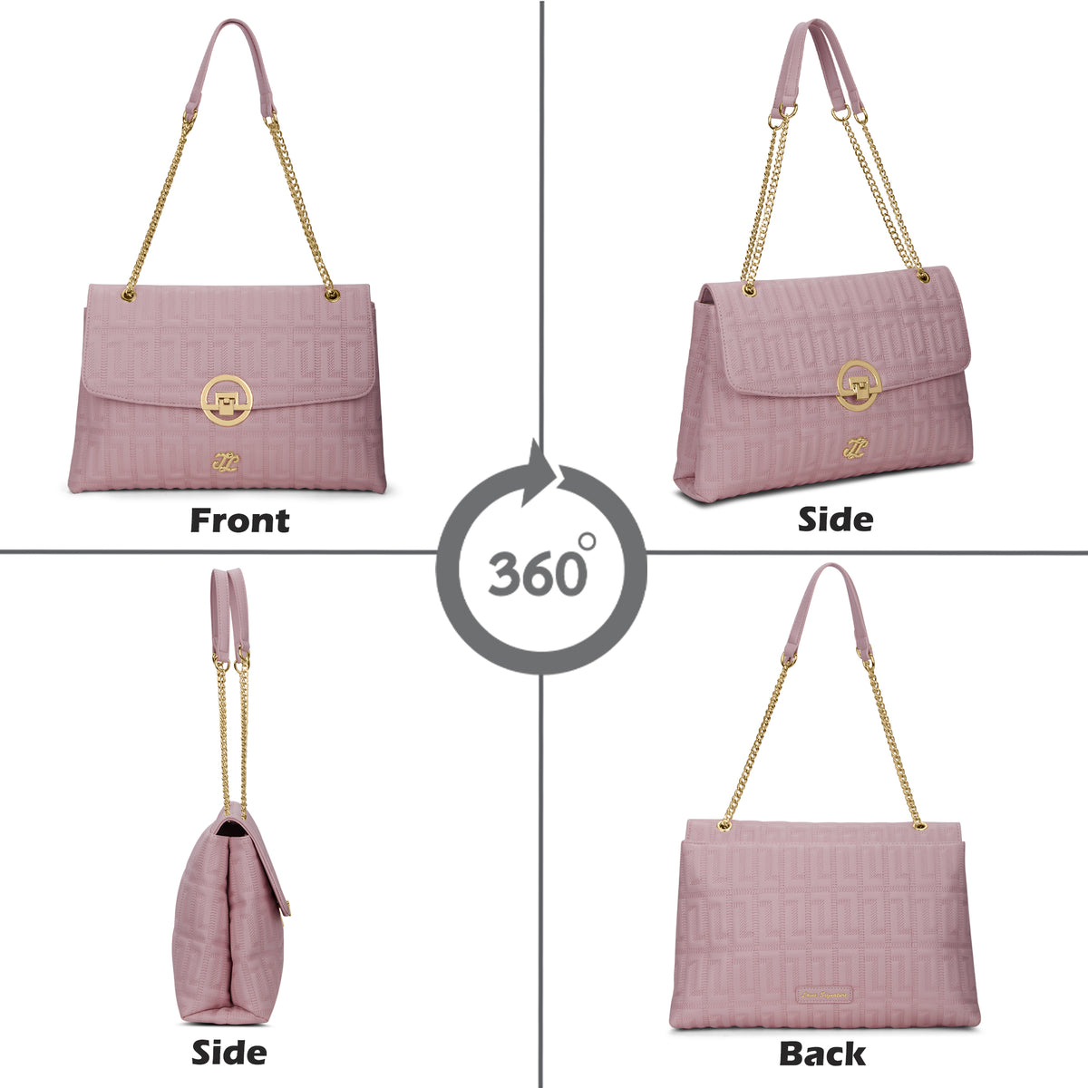 Quilt Bighorn Satchel Bag 'S Ladies Handbag P Pink