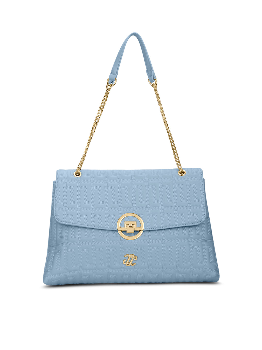 Quilt Bighorn Satchel Bag 'S Ladies Handbag Blue Aura
