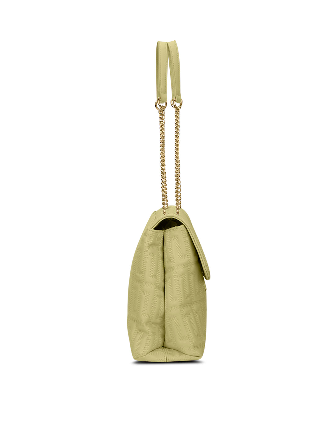 Quilt Bighorn Satchel Bag 'S Ladies Handbag Butter Yellow
