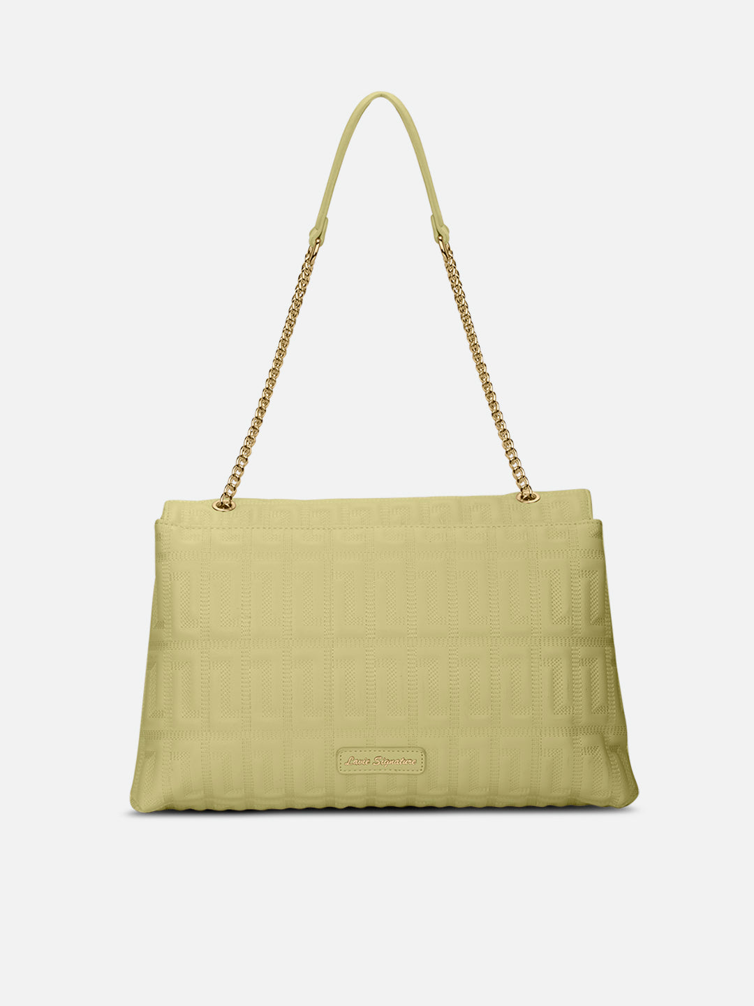 Quilt Bighorn Satchel Bag 'S Ladies Handbag Butter Yellow