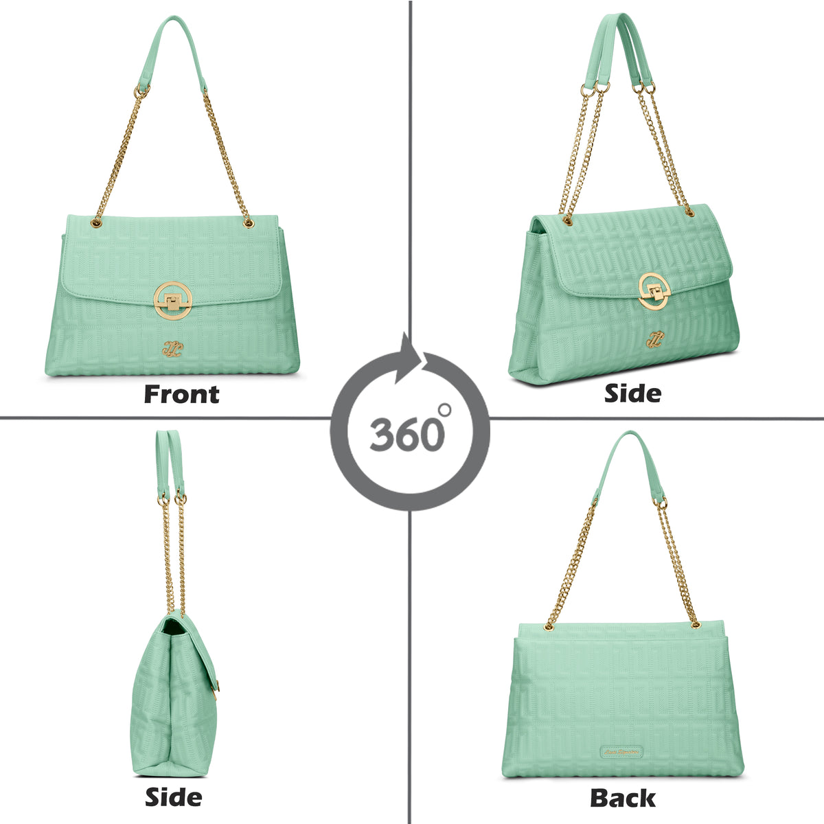 Quilt Bighorn Satchel Bag 'S Ladies Handbag Jelly Mint