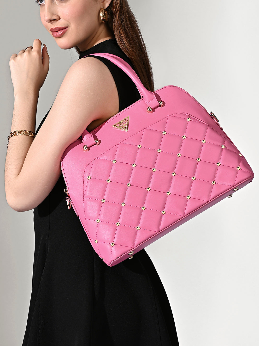 Stud Elko Medium Satchel Bag