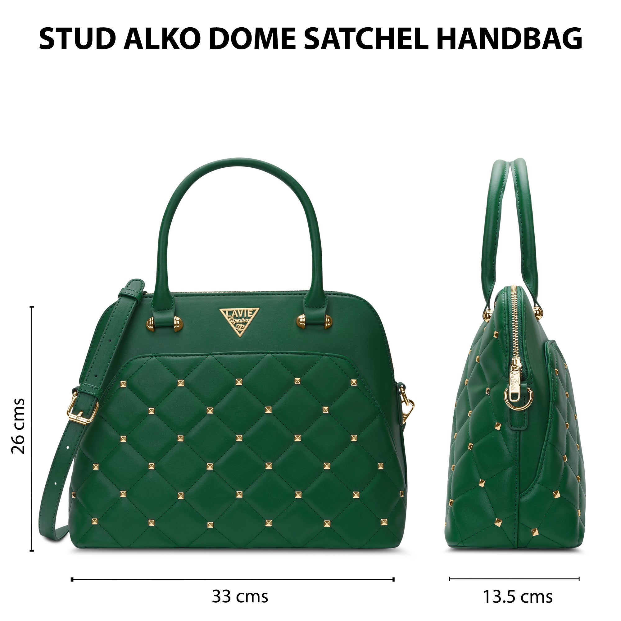 Stud Elko Medium Satchel Bag