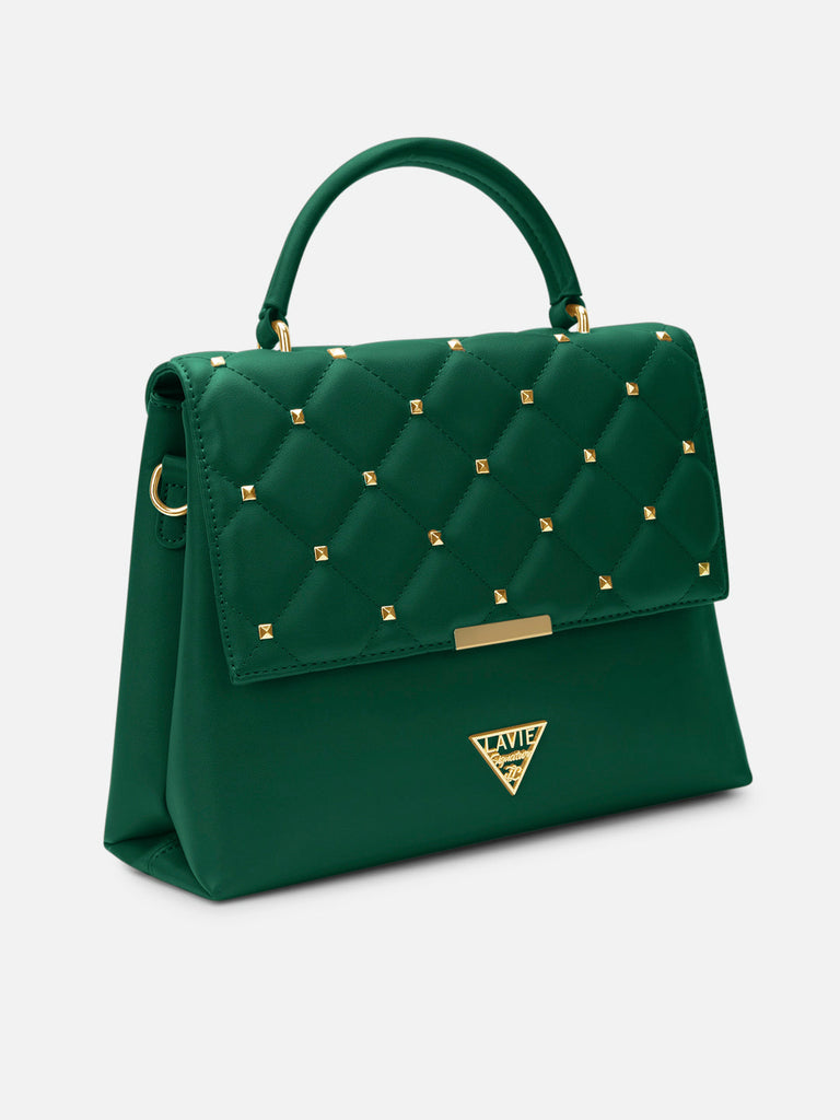 Stud Gary Medium Satchel Bag