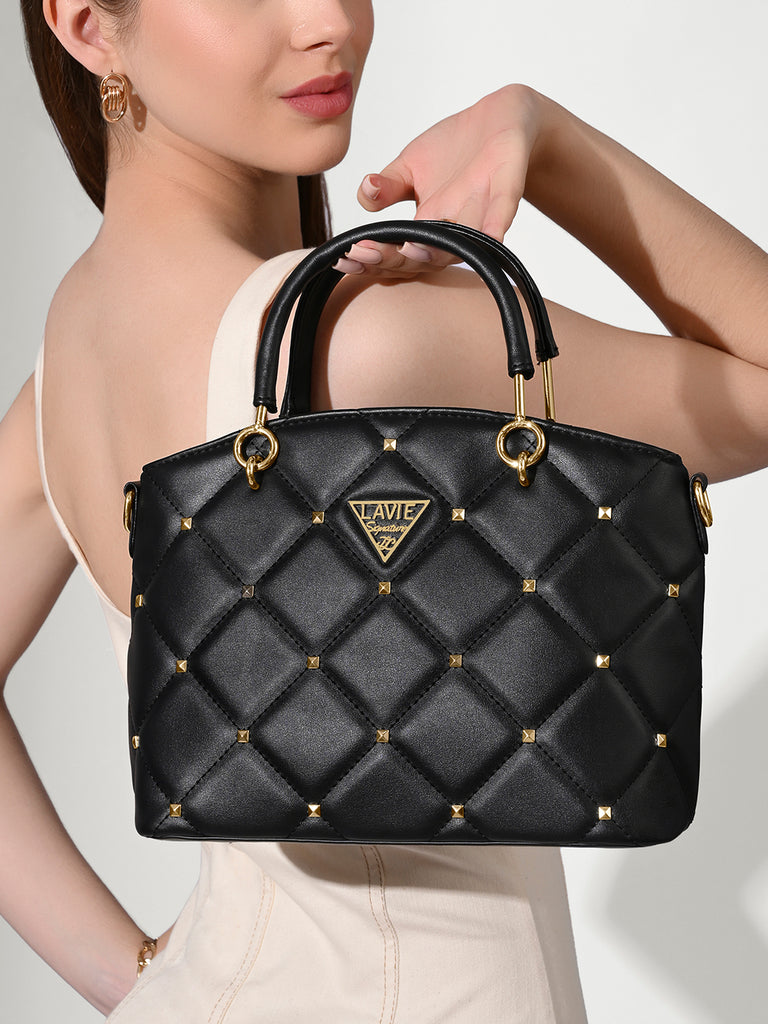 Stud Lima Small Satchel Bag