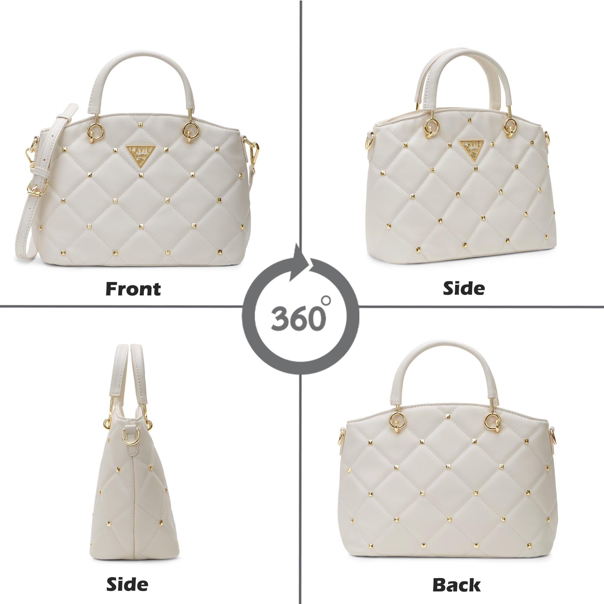 Stud Lima Small Satchel Bag