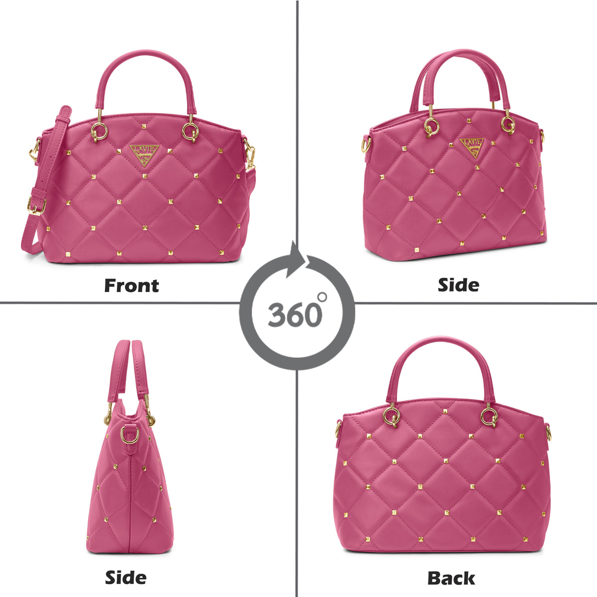 Stud Lima Small Satchel Bag