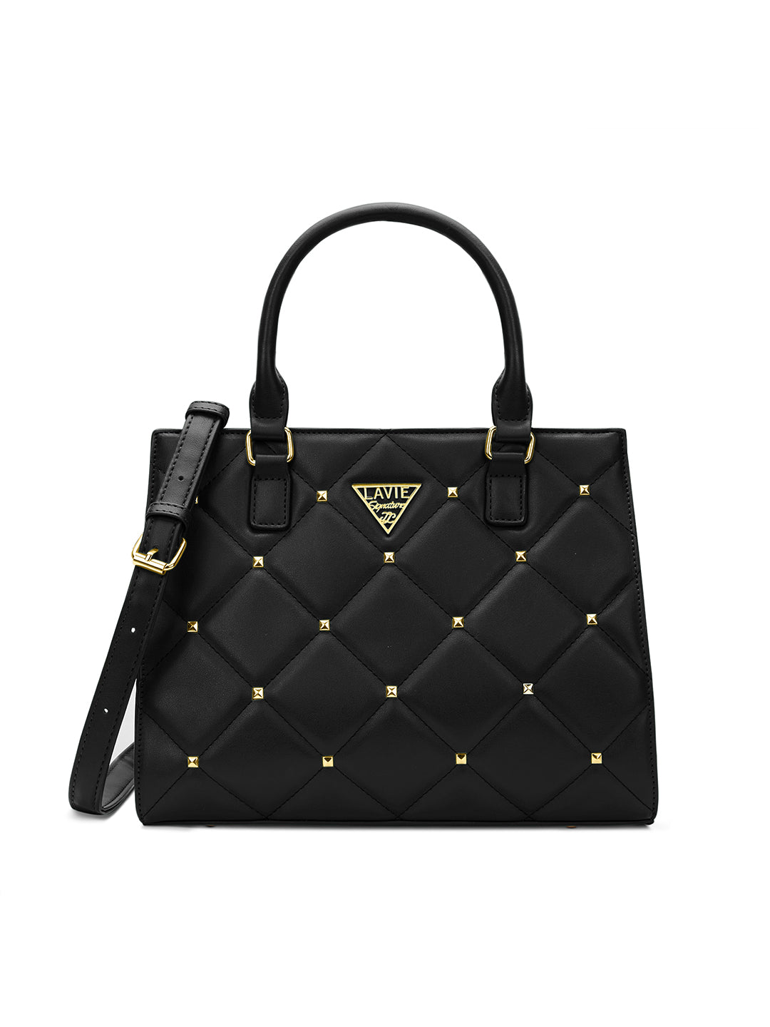 Stud Juno Medium Satchel Bag