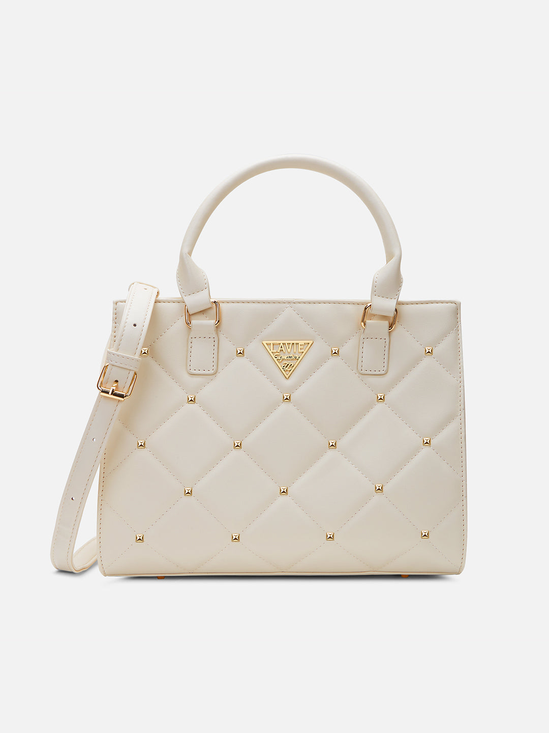 Stud Juno Medium Satchel Bag