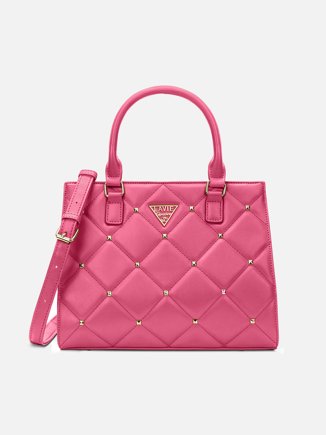 Stud Juno Medium Satchel Bag