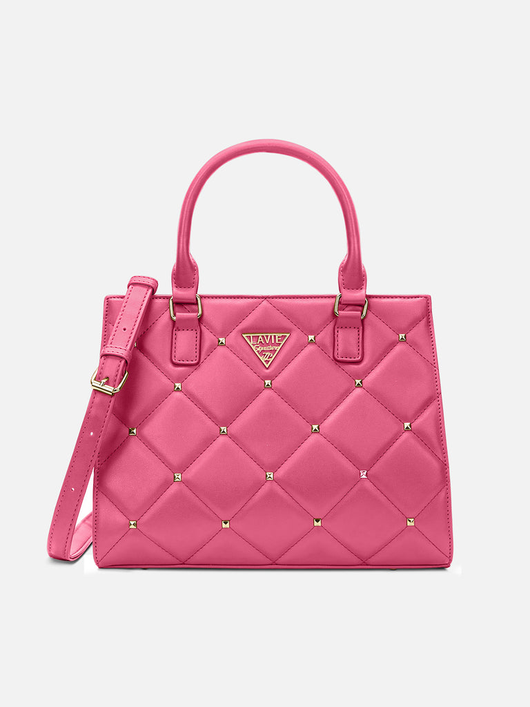 Stud Juno Medium Satchel Bag