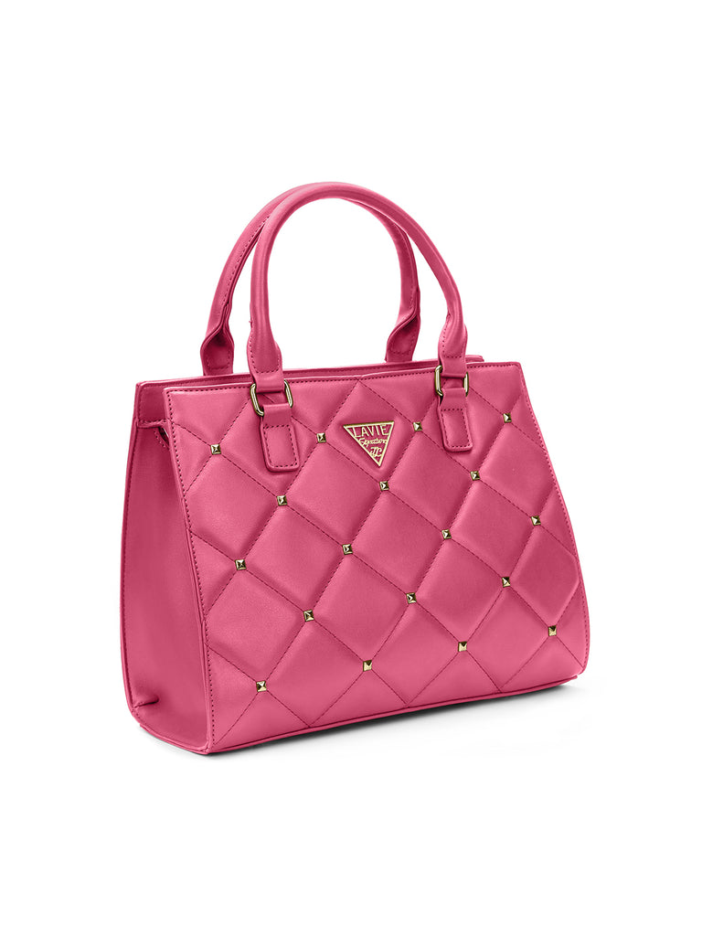 Stud Juno Medium Satchel Bag