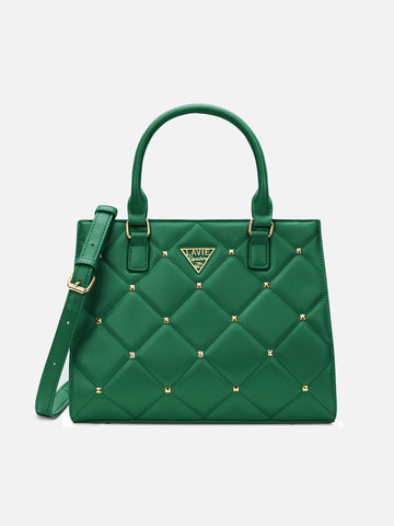 Stud Juno Medium Satchel Bag