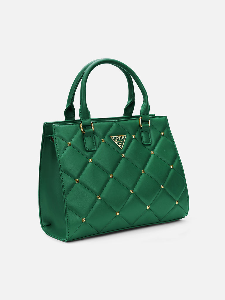 Stud Juno Medium Satchel Bag