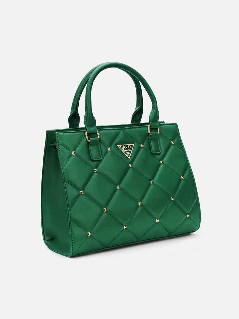 Stud Juno Medium Satchel Bag