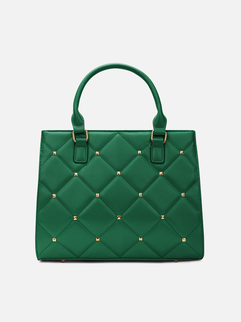 Stud Juno Medium Satchel Bag